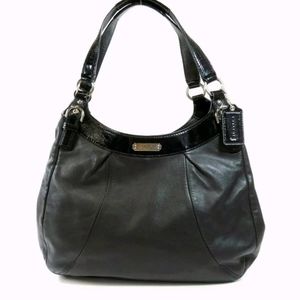 COACH LEATHER SHOULDER BAG